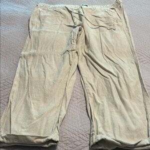 Susina Men's Cream Joggers